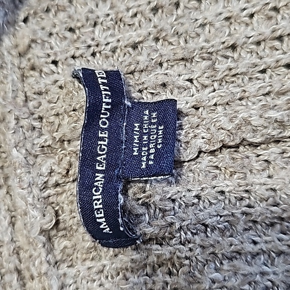 American Eagle medium tan layering knit cardigan - Picture 6 of 7